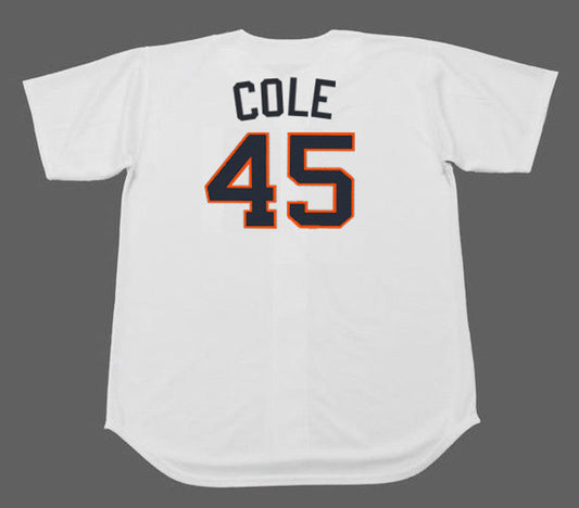 Gerrit Cole Houston Colt 45S 1960S Home Baseball Throwback Baseball Jersey jersey front view