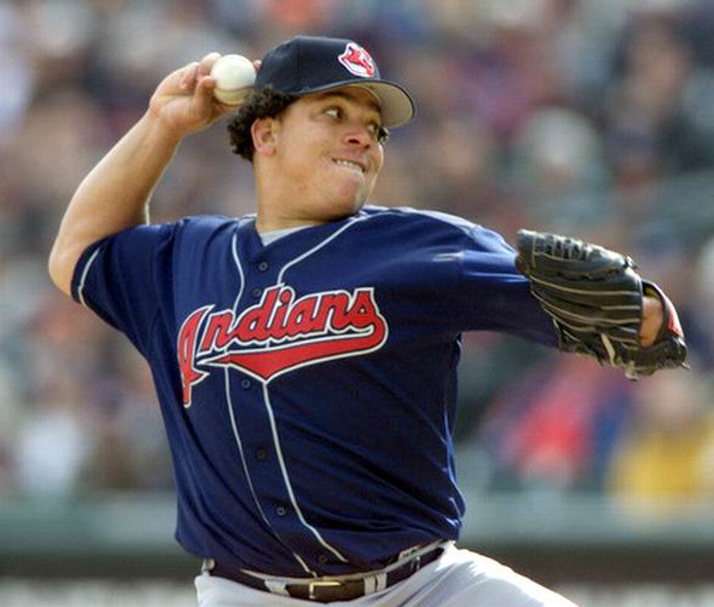 Cleveland Indians Bartolo Colon MLB jersey front view