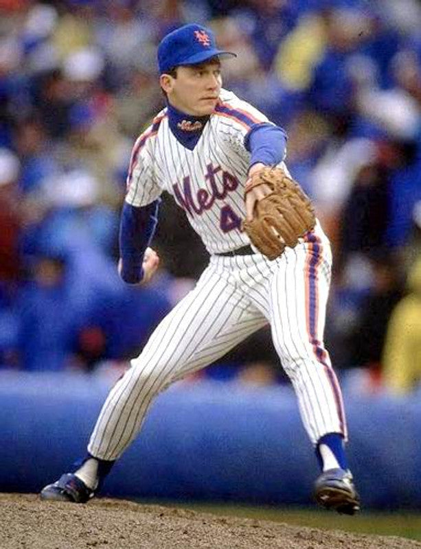 New York Mets David Cone Cooperstown MLB jersey front view
