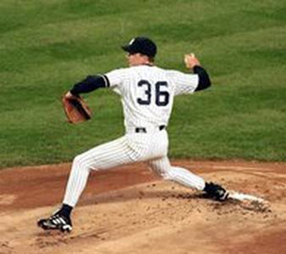 New York Yankees David Cone Cooperstown MLB jersey front view