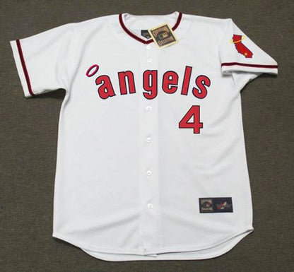 Tony Conigliaro California Angels 1971 Home Baseball Throwback Baseball Jersey jersey front view