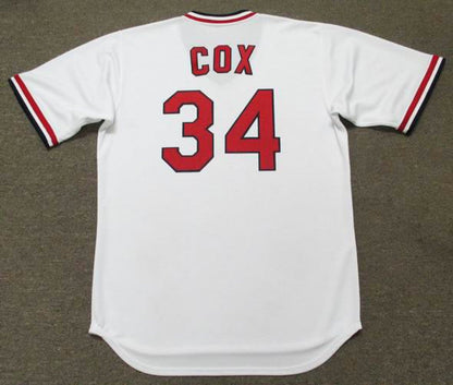 Danny Cox St Louis Cardinals 1985 Cooperstown Throwback Home Stitched Jersey jersey front view
