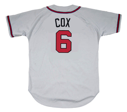 Atlanta Braves Bobby Cox MLB jersey front view