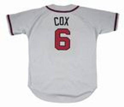 Atlanta Braves Bobby Cox MLB jersey front view
