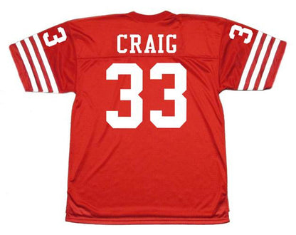San Francisco 49ers Roger Craig NFL jersey front view