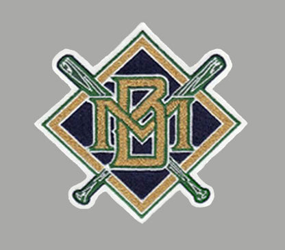 CY MB Milwaukee 1990s Away Throwback Baseball Stitched Jersey, Vintage Baseball Jersey, Retro Sewn Jersey