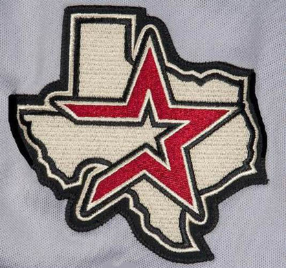 Houston Astros Ivan Rodriguez MLB jersey front view