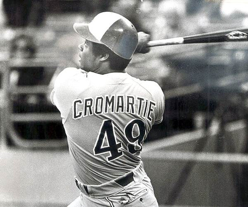 Montreal Expos Warren Cromartie Cooperstown MLB jersey front view