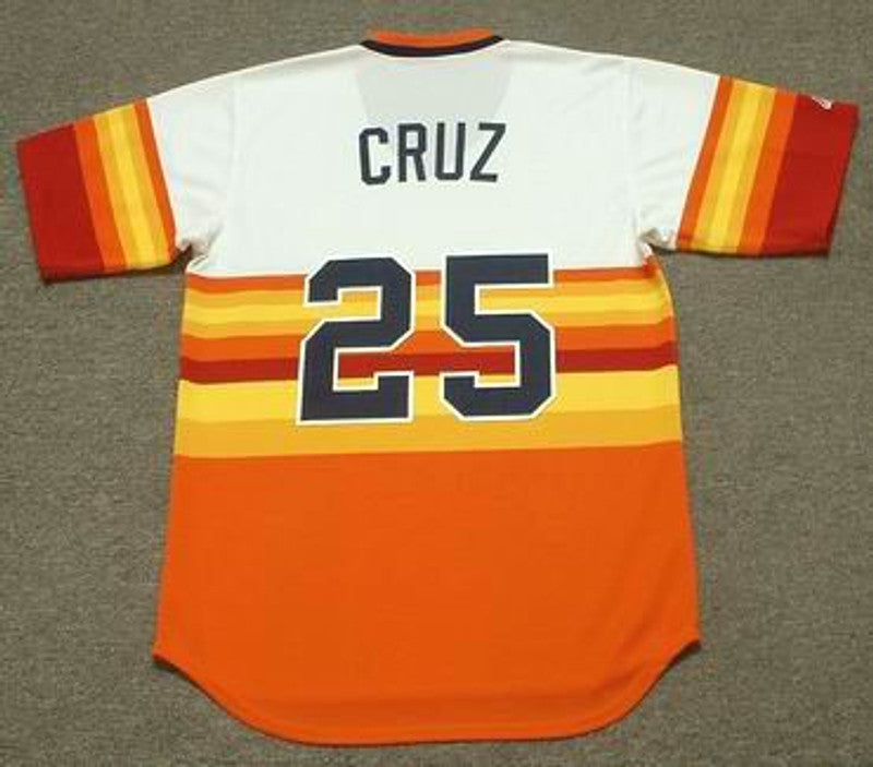 Houston Astros Jose Cruz Cooperstown MLB jersey front view