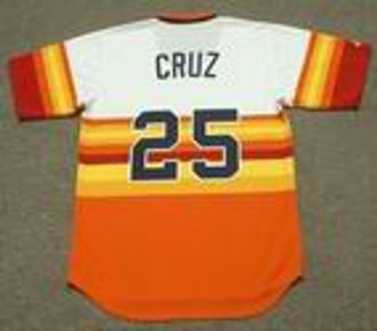 Houston Astros Jose Cruz Cooperstown MLB jersey front view
