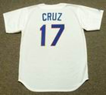 Texas Rangers Nelson Cruz 1990s MLB jersey front view