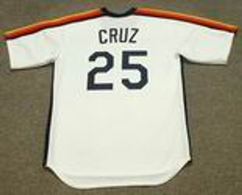 Houston Astros Jose Cruz Cooperstown MLB jersey front view