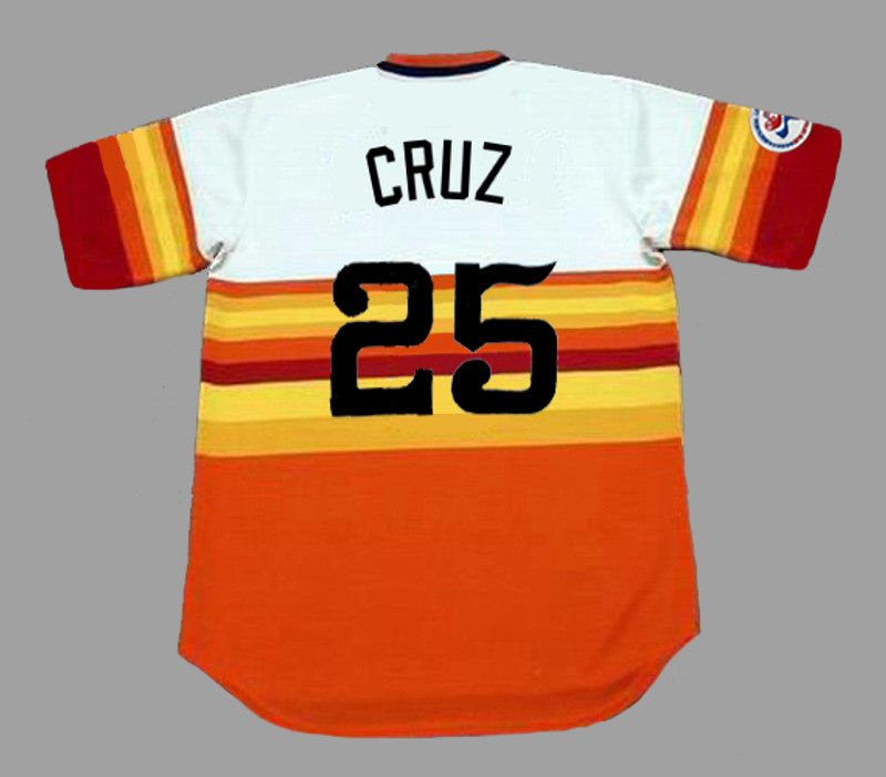 Houston Astros Jose Cruz Cooperstown MLB jersey front view