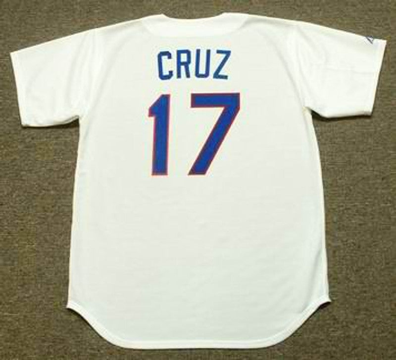 Texas Rangers Nelson Cruz 1990s MLB jersey front view