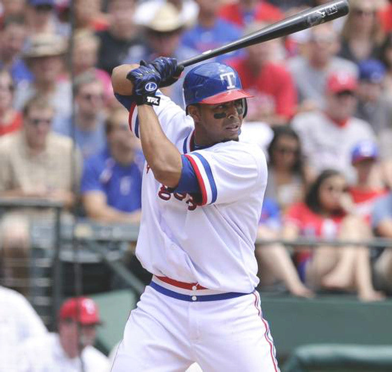 Texas Rangers Nelson Cruz 1970s MLB jersey front view