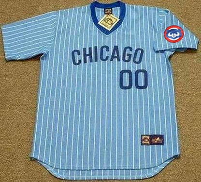 Chicago Cubs 1980s Cooperstown Name Number MLB jersey front view