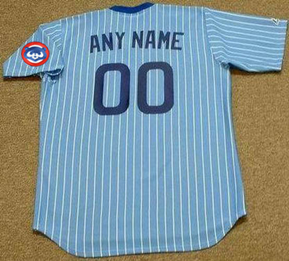 Chicago Cubs 1980s Cooperstown Name Number MLB jersey front view