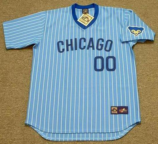 Chicago Cubs 1970s Cooperstown Name Number MLB jersey front view