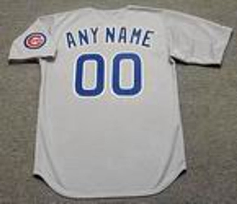 Chicago Cubs 1990s Cooperstown Name Number MLB jersey front view