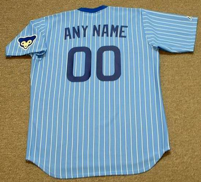 Chicago Cubs 1970s Cooperstown Name Number MLB jersey front view