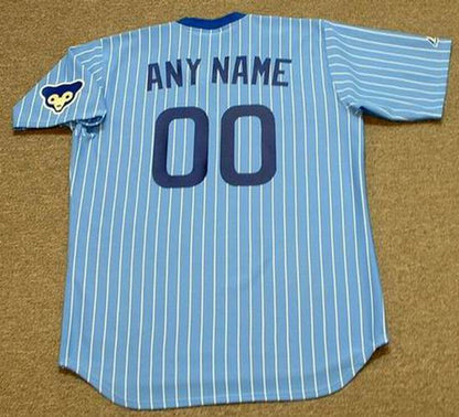 Chicago Cubs 1970s Cooperstown Name Number MLB jersey front view
