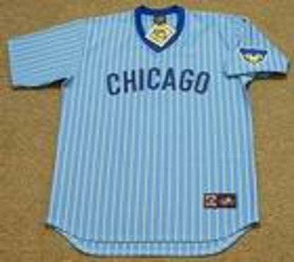 Chicago Cubs 1980s Cooperstown MLB jersey front view