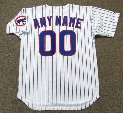 Chicago Cubs Name Number MLB jersey front view