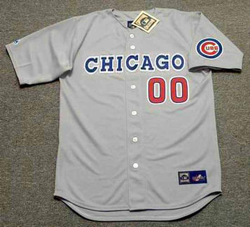 Chicago Cubs 1990s Cooperstown Name Number MLB jersey front view