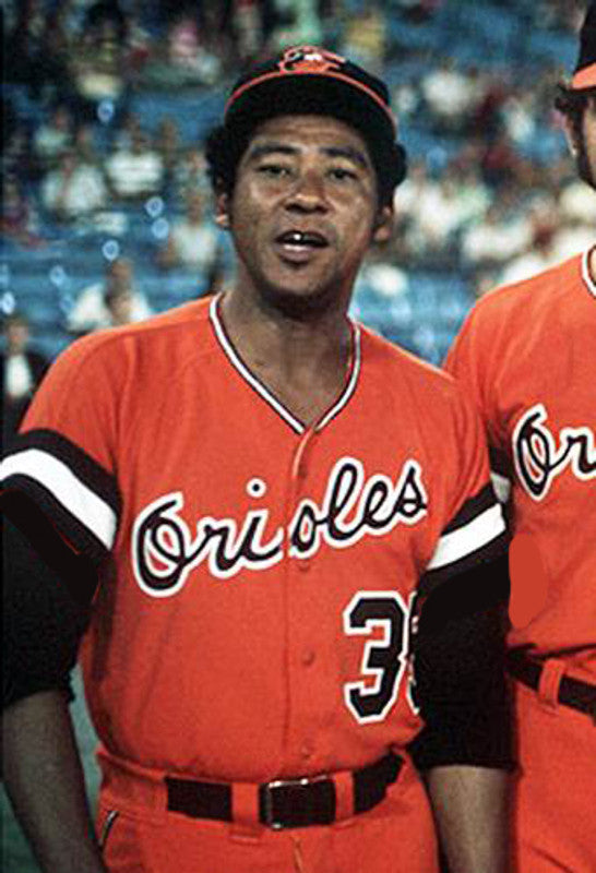 Baltimore Orioles Mike Cuellar Cooperstown MLB jersey front view