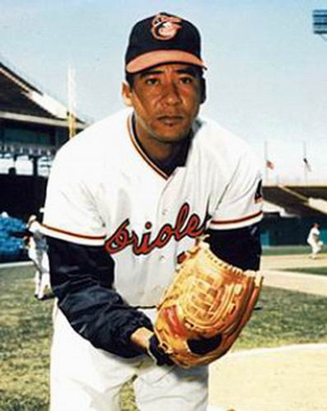 Baltimore Orioles Mike Cuellar Cooperstown MLB jersey front view
