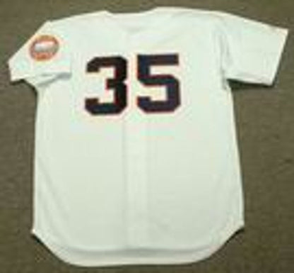 Houston Astros Mike Cuellar 1960s Cooperstown MLB jersey front view