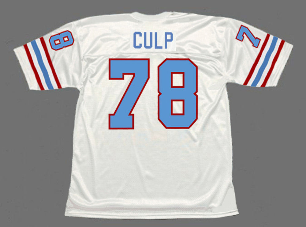 Houston Oilers Curley Culp NFL jersey front view