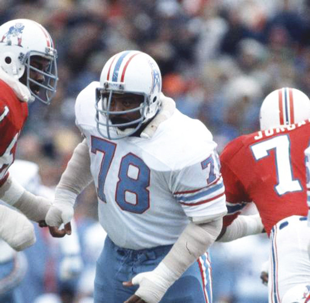 Houston Oilers Curley Culp NFL jersey front view