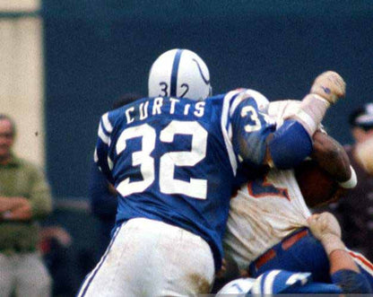 Mike Curtis Baltimore Colts 1970 Throwback Home Nfl Football Jersey jersey front view