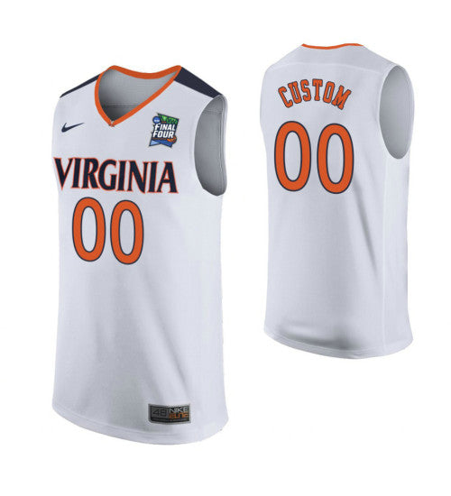 Virginia Cavaliers White Final Four College Basketball Jersey 5567 | Stitched Jersey RTJS 6181