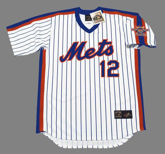 New York Mets Ron Darling Cooperstown MLB jersey front view