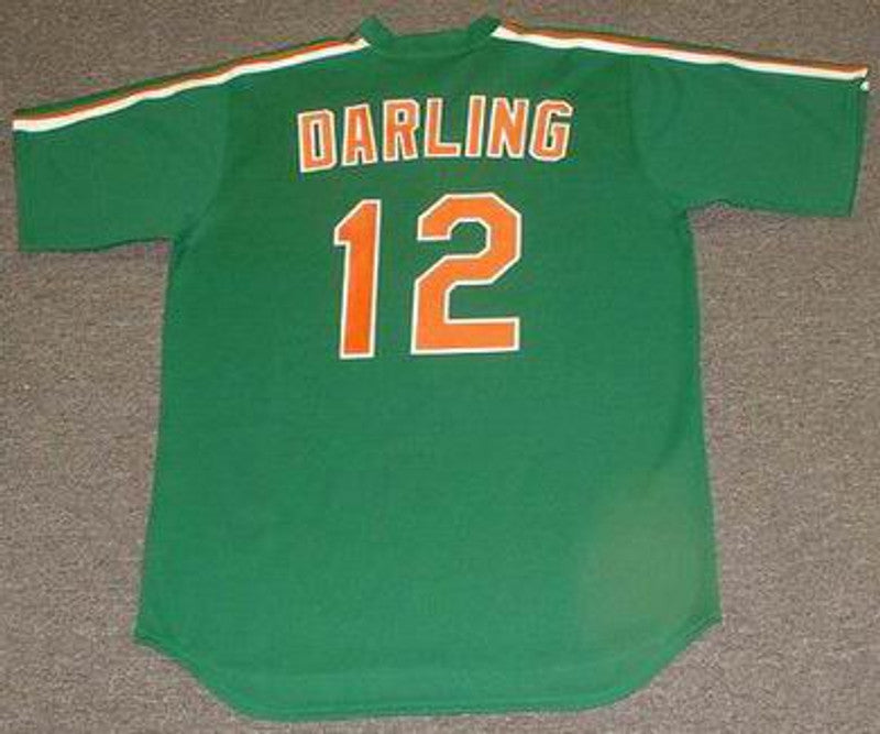 New York Mets Ron Darling Cooperstown St Pattys MLB jersey front view