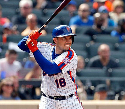 New York Mets Travis Darnaud MLB jersey front view