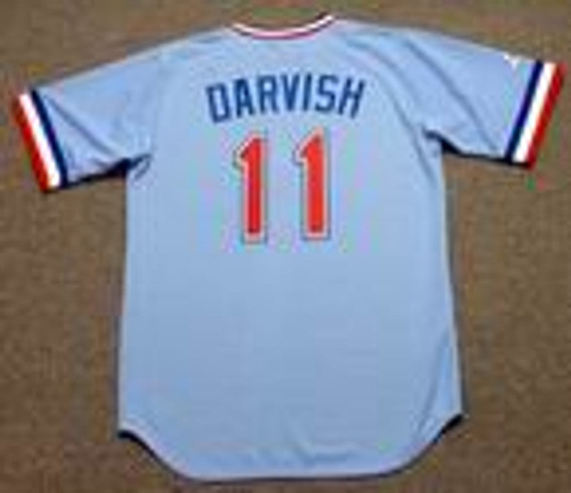 Texas Rangers Yu Darvish 1980s Cooperstown MLB jersey front view