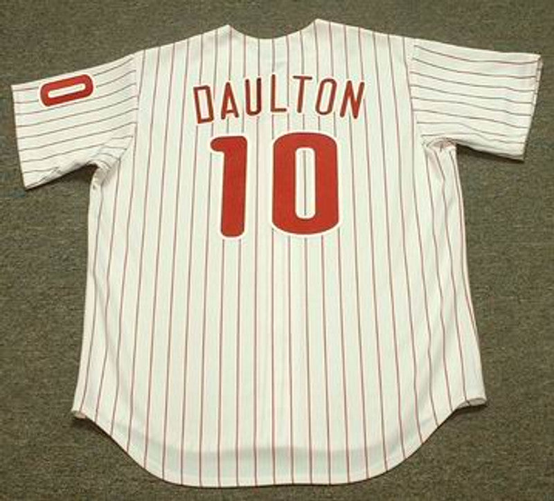 Philadelphia Phillies Darren Daulton MLB jersey front view