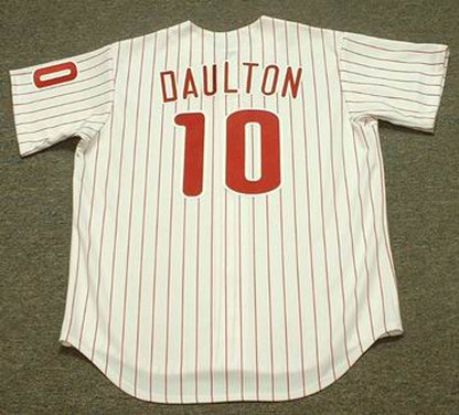 Philadelphia Phillies Darren Daulton MLB jersey front view