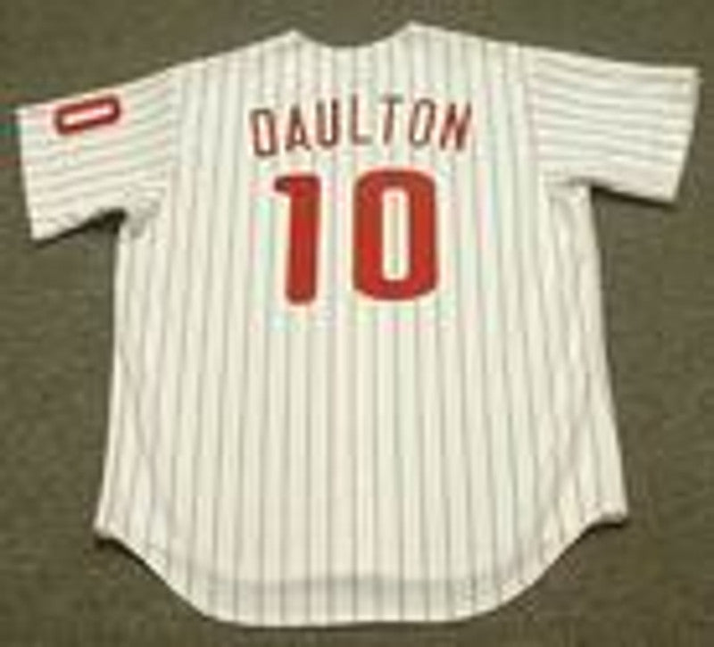 Philadelphia Phillies Darren Daulton MLB jersey front view