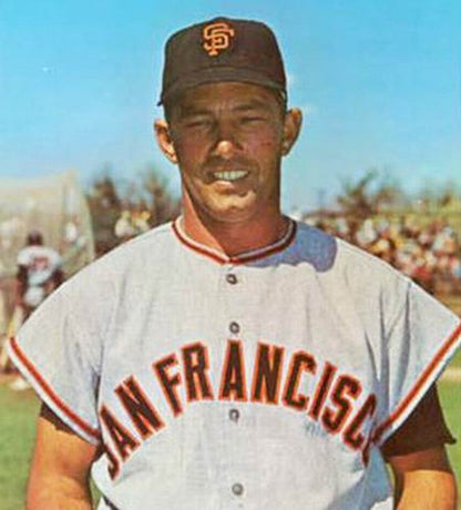 San Francisco Giants Jim Davenport MLB jersey front view