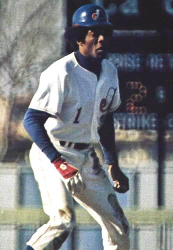 Montreal Expos Willie Davis Cooperstown MLB jersey front view