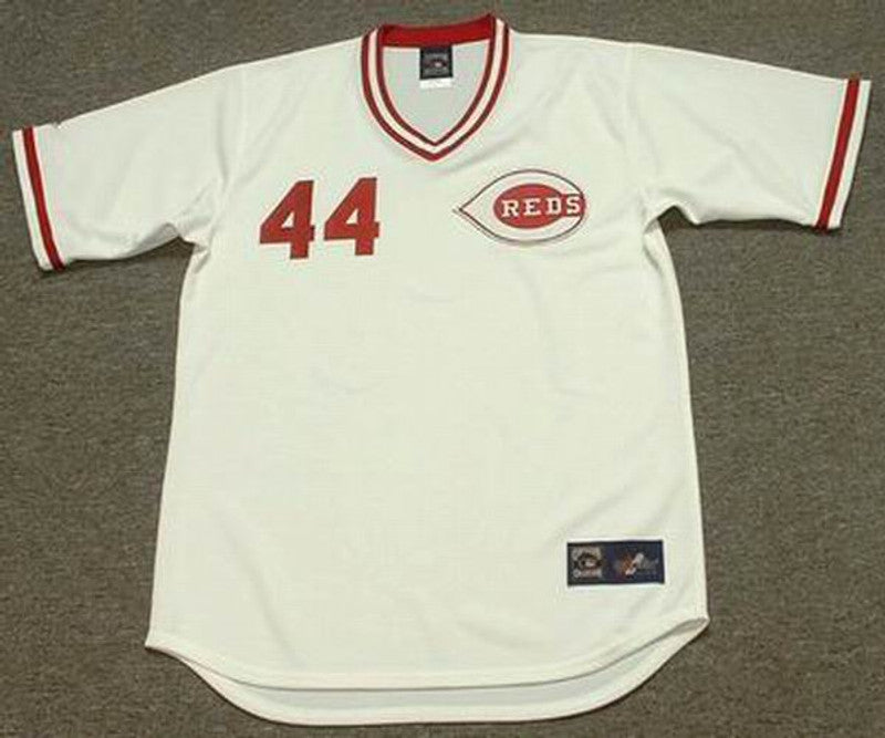 Cincinnati Reds Eric Davis Cooperstown MLB jersey front view