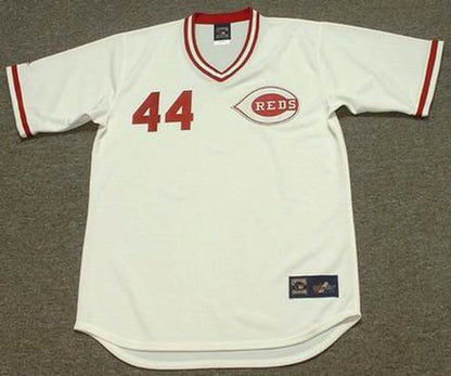 Cincinnati Reds Eric Davis Cooperstown MLB jersey front view