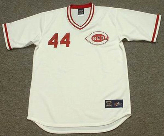 Cincinnati Reds Eric Davis Cooperstown MLB jersey front view