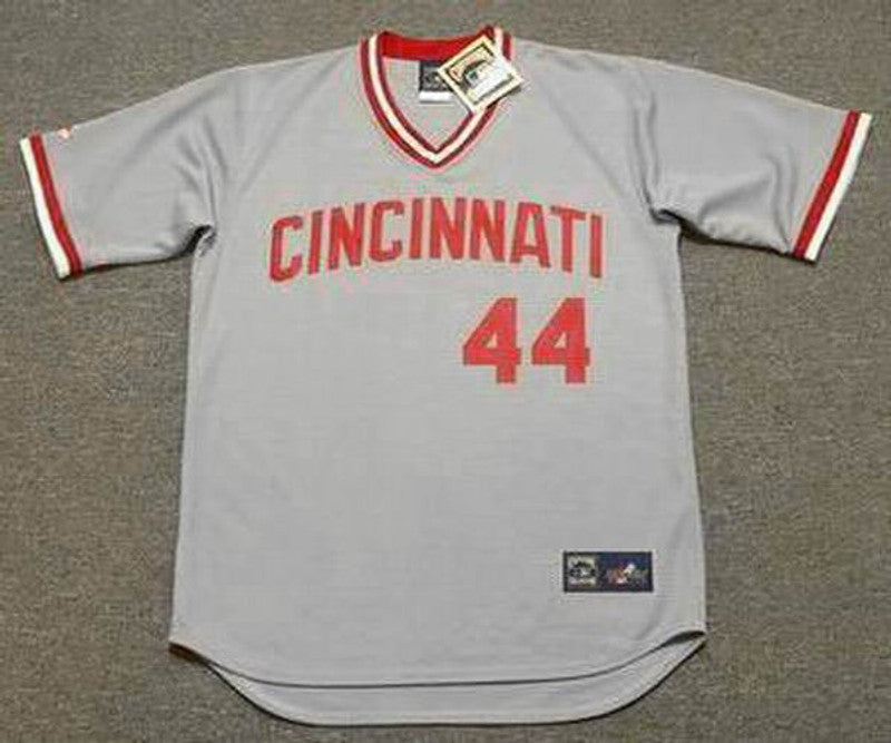 Cincinnati Reds Eric Davis Cooperstown MLB jersey front view