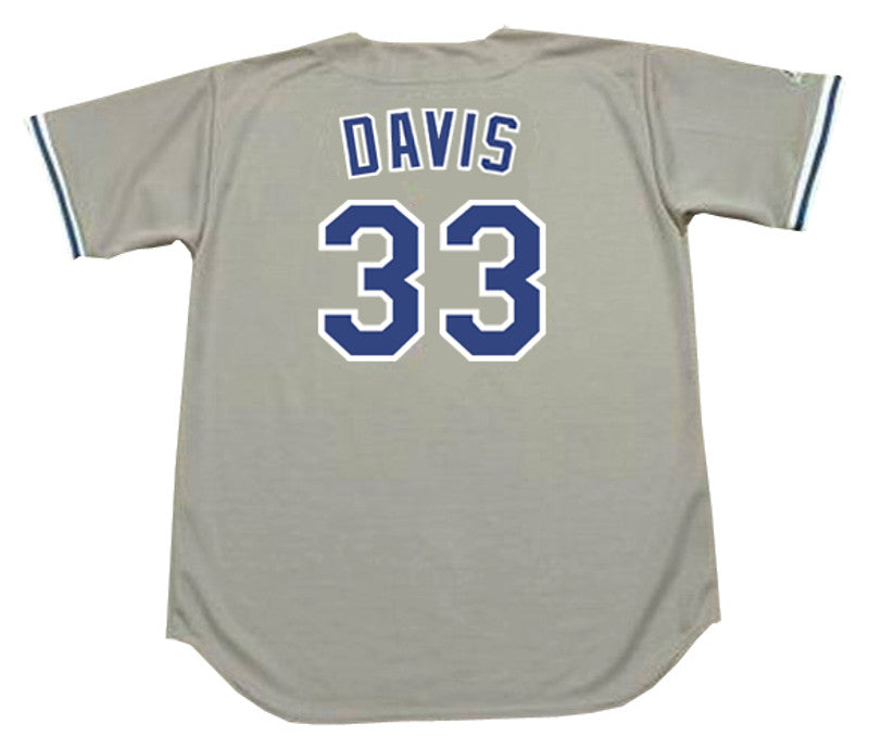 Los Angeles Dodgers Eric Davis MLB jersey front view