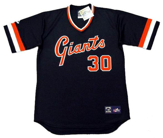 CD SFG 1982 Cooperstown Away Baseball Stitched Jersey, Vintage Baseball Jersey, Retro Sewn Jersey